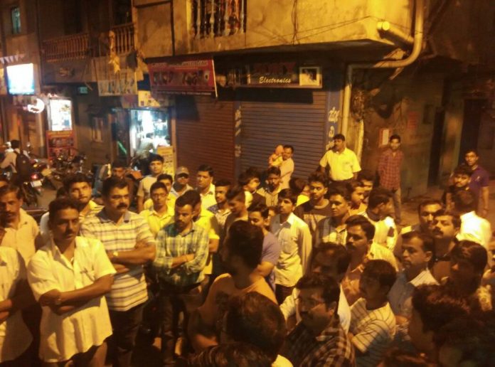 bapat galli supports maratha morcha 1 bapat galli supports maratha morcha 1