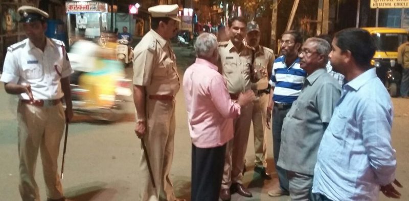 police inspected morcha route belgaum