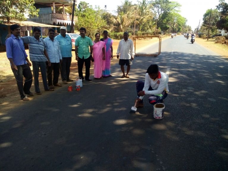 vengurla road sped breaker