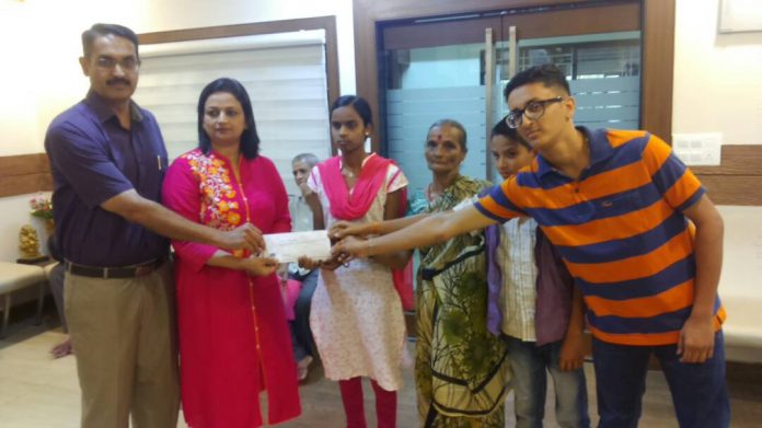 Sheela helps Sheela helps