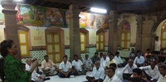 शहापुरातून हजारोंच्या संख्येने सहभागी होण्याचा संकल्प shahpur meeting