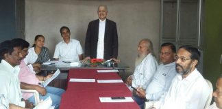 शाहीर अण्णाभाऊ साठे संमेलन यशस्वी करण्याचा निर्धार marg