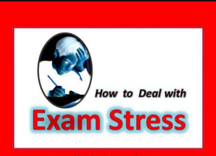 Exam tenshan student