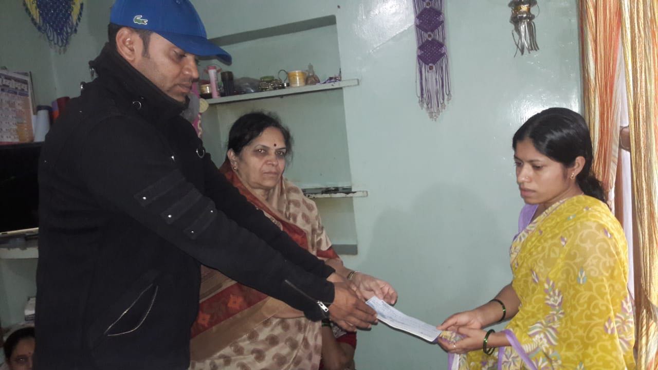 shivraj jadhav helps accident death family