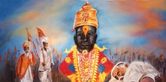 शहर, उपनगरात आषाढी एकादशी भक्तीभावाने साजरी Vithuraya rangoli