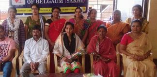 ‘बी एस एफ मध्ये निवड झालेल्या पूजा पाटीलचा सत्कार’ Pooja patil bsf