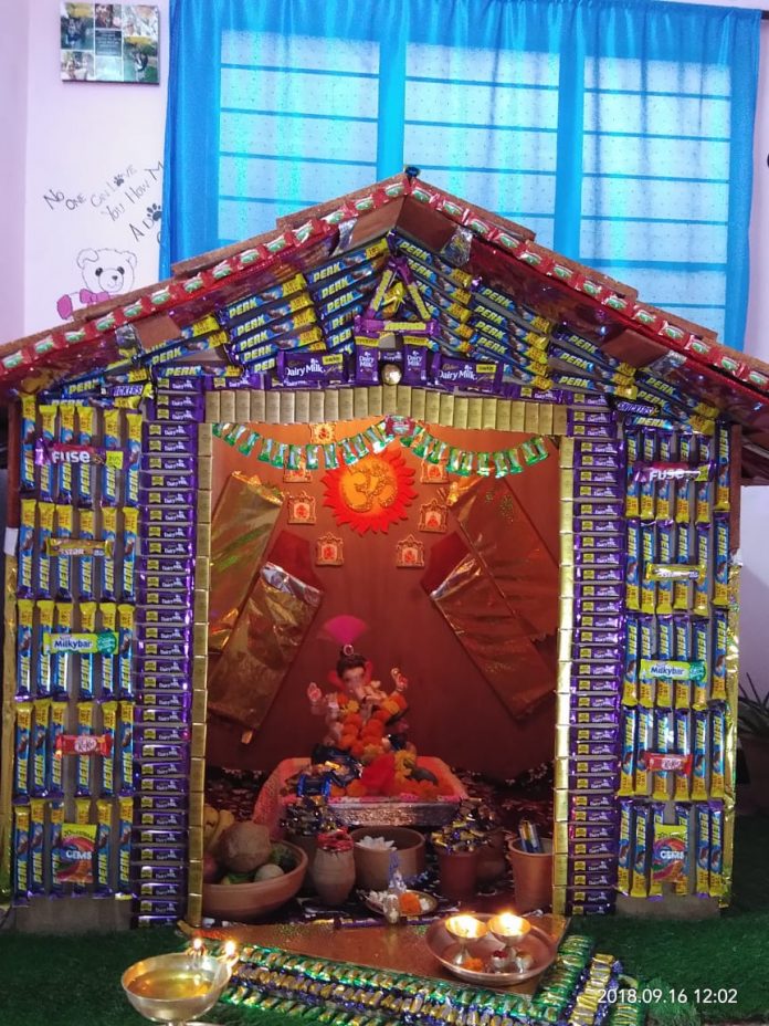 Chocklate ganpati