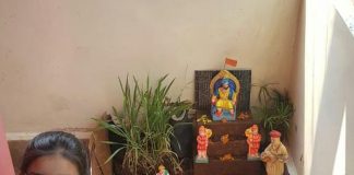 आजी नातीचा टेरेसवर किल्ला Terrace fort