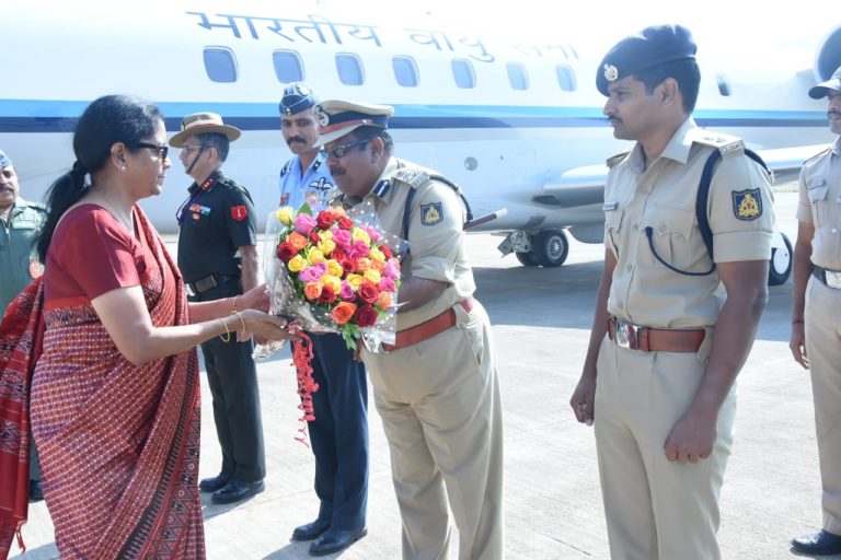 Wel come defence minister