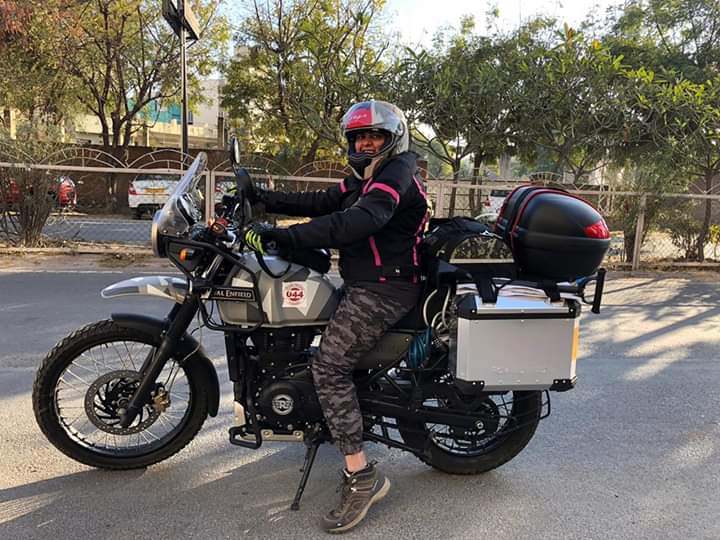 Women biker