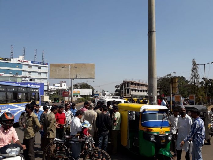 Gova ves circle accident zone Gova ves circle accident zone