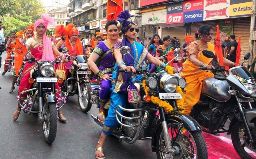 Bike rally gudi padwa