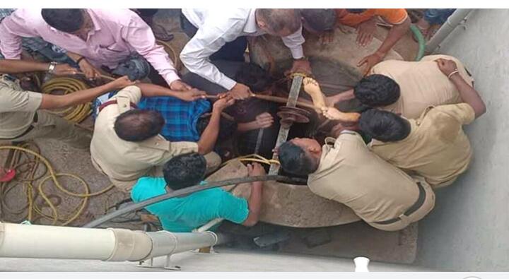 गाळ काढतांना त्याने गमावला जीव