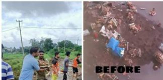 ‘युवकांनी राबवली नदीत स्वच्छता मोहीम’ Clean mohim