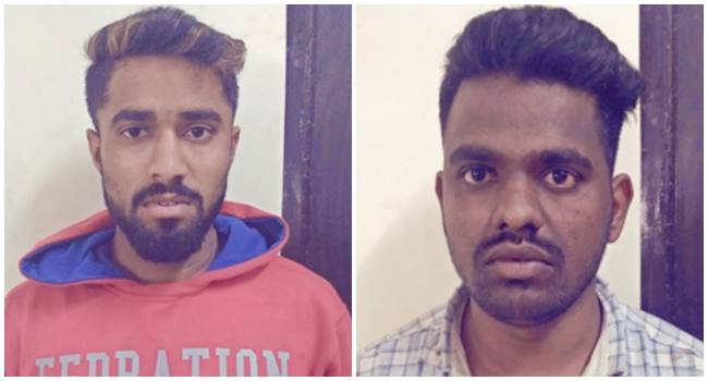Two youths arrested