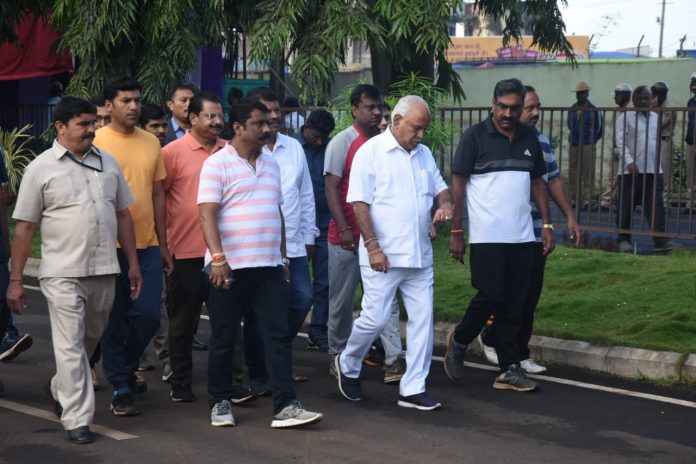 Bsy morning walk