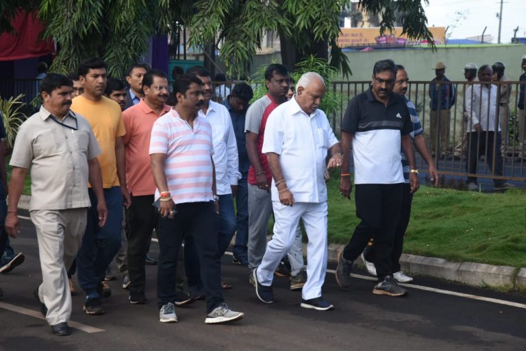 Bsy morning walk