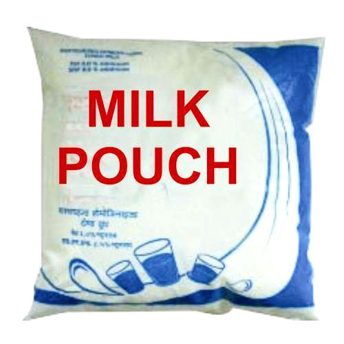 Milk plastic pouch