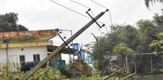 पावसामुळे हेस्कॉमचे 1 कोटींचे नुकसान Hescom neglected