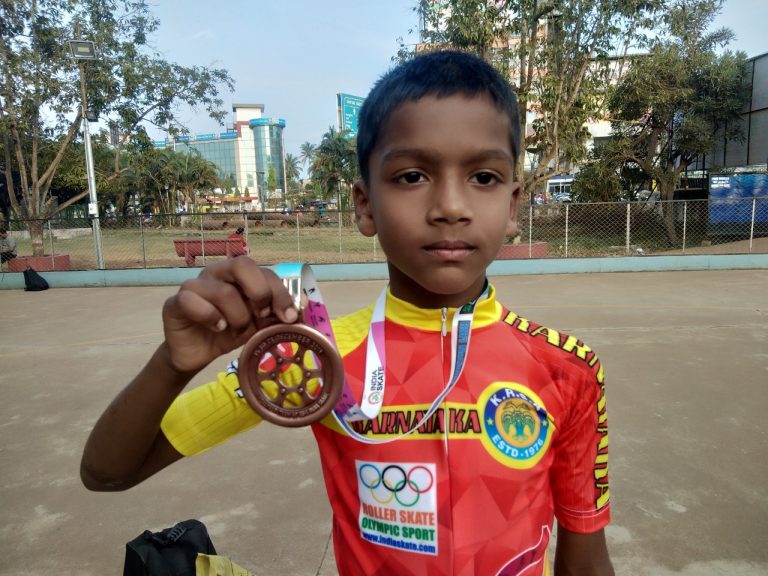 या खेळाडूचे राष्ट्रीय स्पर्धेत यश