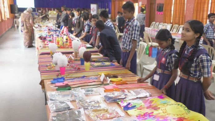 Bhandari school exibution