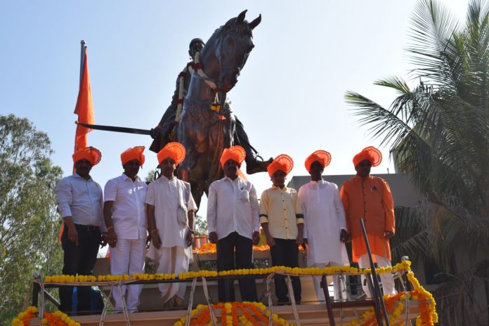 Shivaji statue dhamne Shivaji statue dhamne
