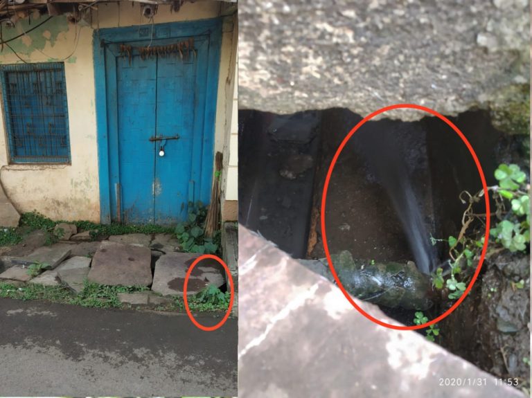‘पाईपलाईनला 6 महिन्यापासून गळती-लाखो लिटर पाणी वाया’