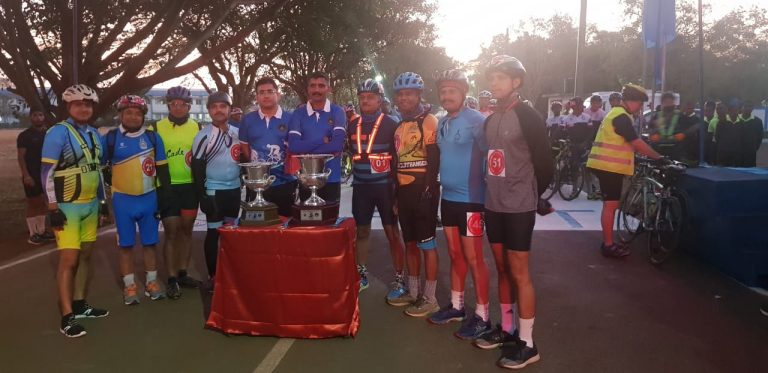 हवाईदलाची इंटर कमांड अल्ट्रा सायकलिंग शर्यत उत्साहात