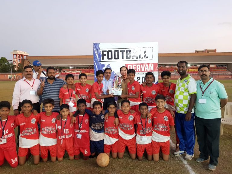 फुटबॉल स्पर्धेत विजया फुटबॉल अकादमी अजिंक्य!