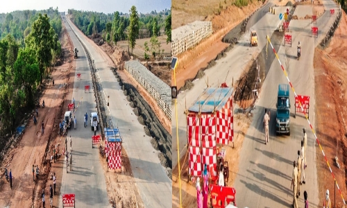 खानापूर बेळगाव राष्ट्रीय मार्गावरही झाली नाकेबंदी