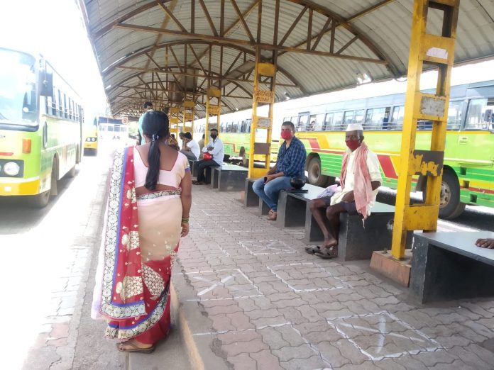 Bgm ksrtc bus stand Bgm ksrtc bus stand