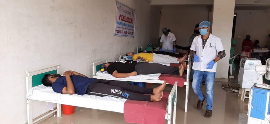 Blood donation camp