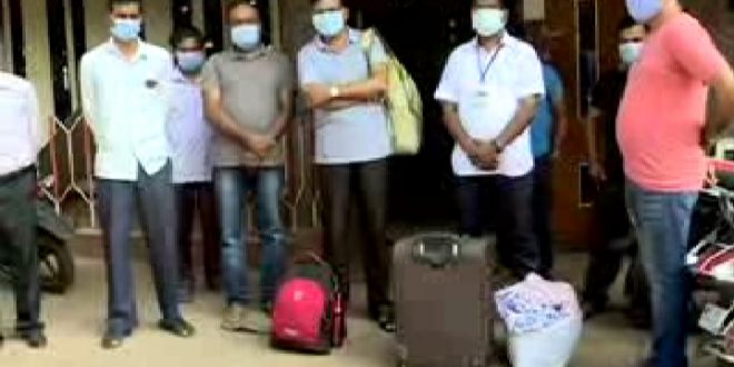 बेळगावातील कोरोना वारीयर्सवर अशीही वेळ