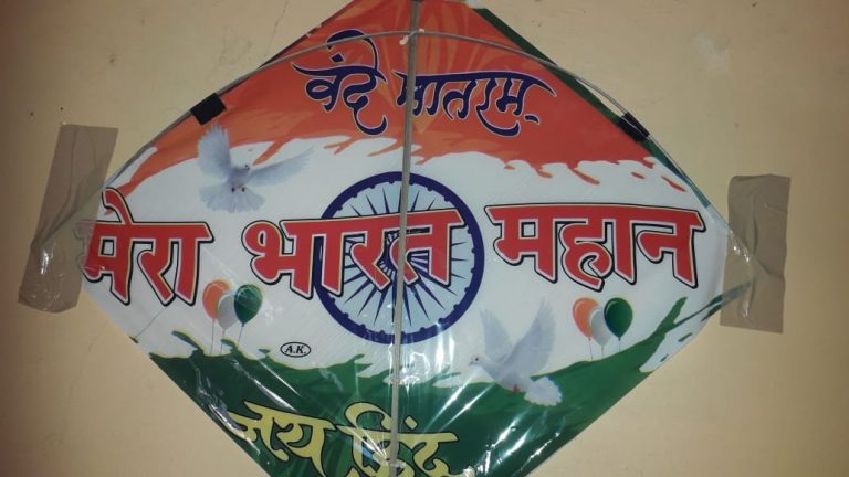 राष्ट्रध्वज असणाऱ्या पतंगावर बंदी घालण्याची मागणी