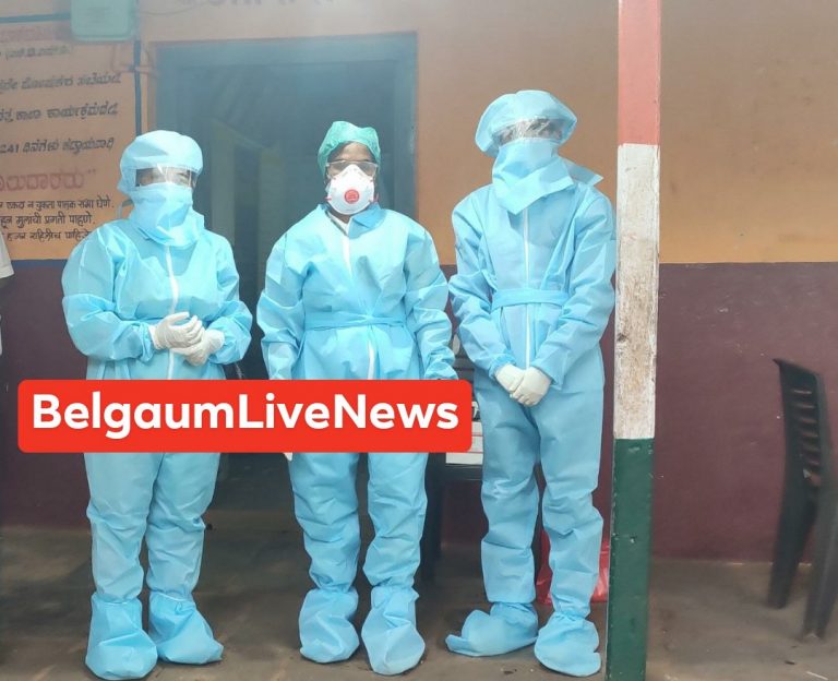 आरोग्यदूतांनी केली पीपीई किट मध्ये नवरात्र साजरी