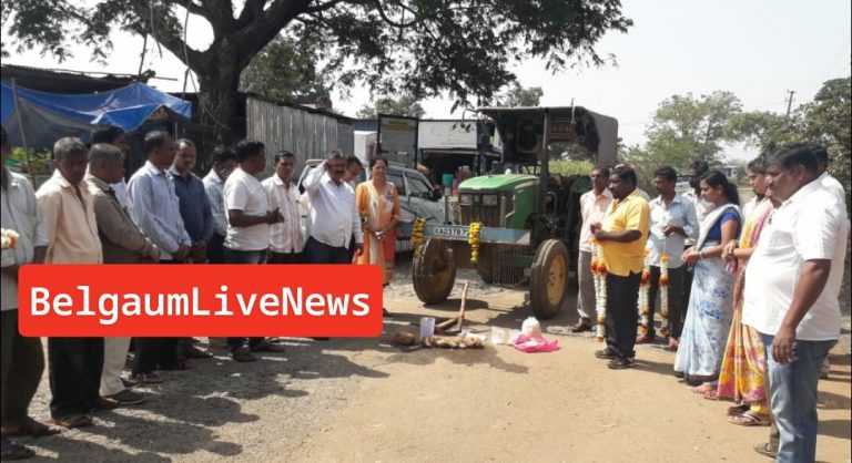 कंग्राळी खुर्द ते अलतगा क्रॉस रस्त्याचे डांबरीकरण