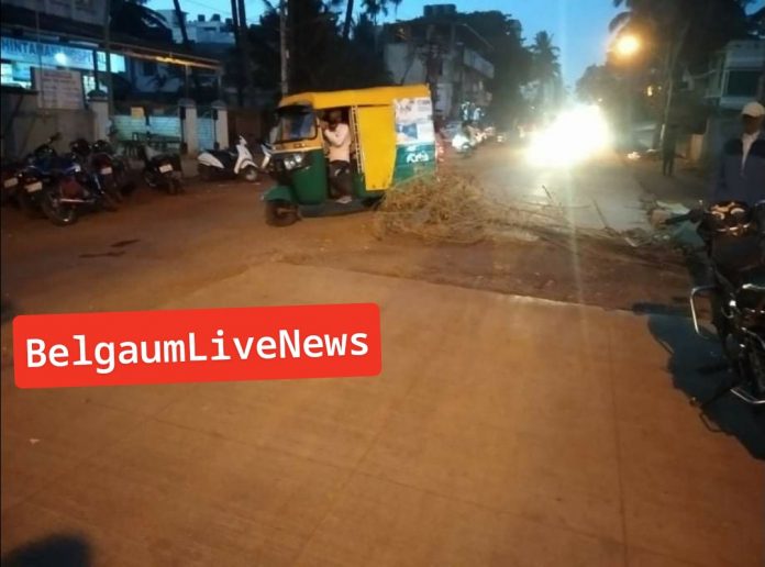 Angol road incomplete work smart city