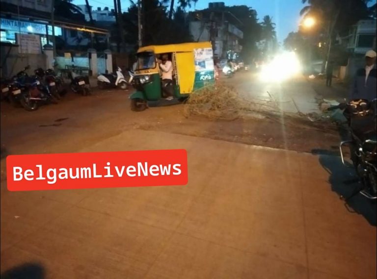 Angol road incomplete work smart city