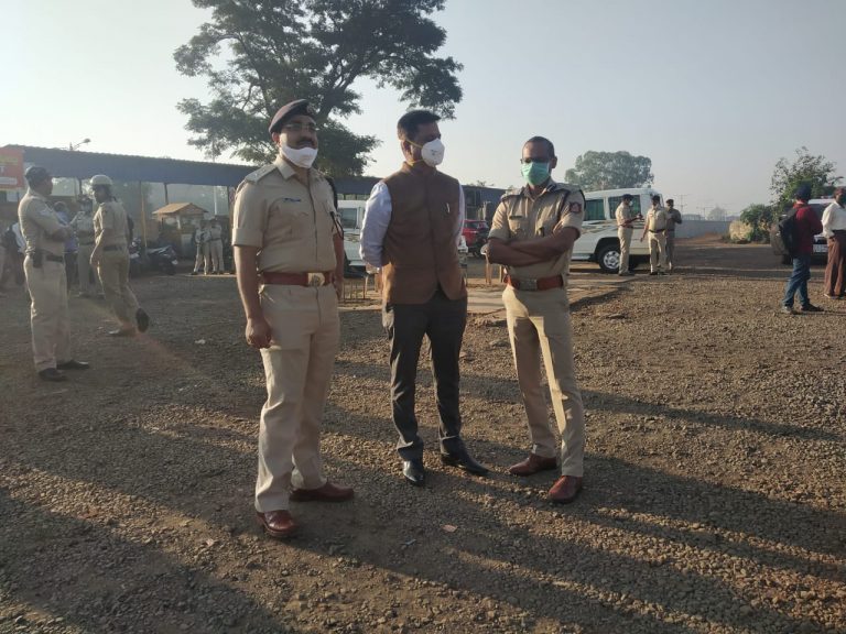 Dc sp visited bus stand