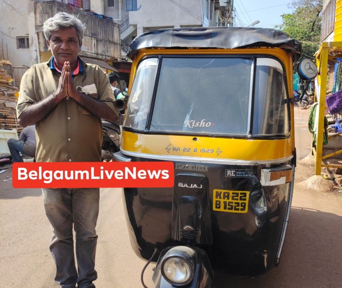Auto driver contesting gp election Auto driver contesting gp election