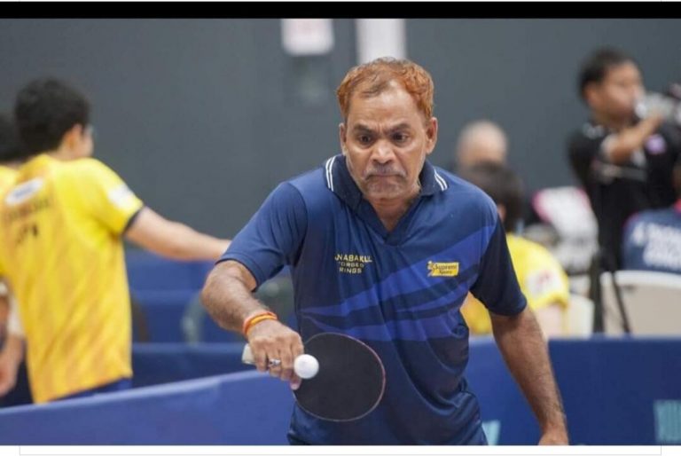 राष्ट्रीय टे. टे. स्पर्धेत बेळगावचे संजीव हम्मण्णावर अजिंक्य!