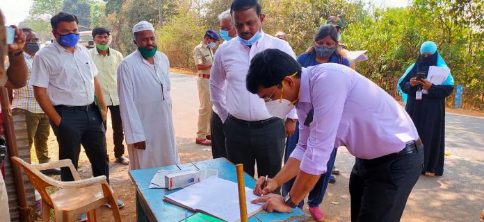 Dc visit check post Dc visit check post