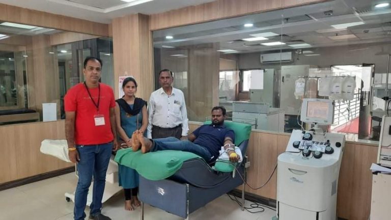 या” रक्तदात्यांच्या मदतीमुळे मरणोन्मुख महिलेचे वाचले प्राण