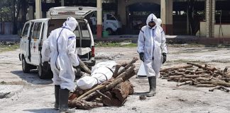 बेळगाव स्मशानभूमीत एकाचवेळी ११ जणांवर अंत्यसंस्कार Cremition