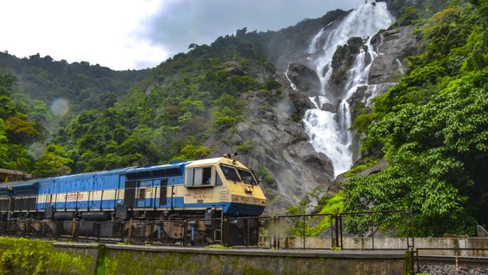 Dudhsagar falls Dudhsagar falls