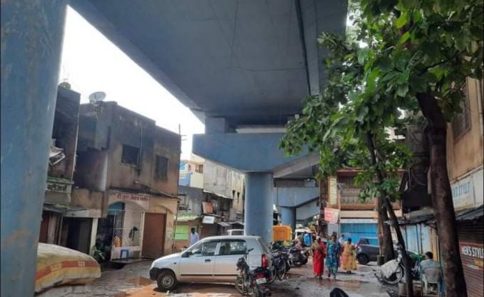 Under space kapileshwar bridge Under space kapileshwar bridge