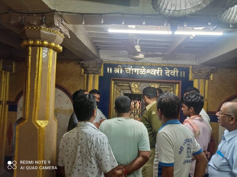 येळ्ळूरच्या चांगळेश्वरी मंदिरात चोरी