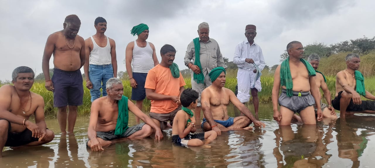 Farmers protest