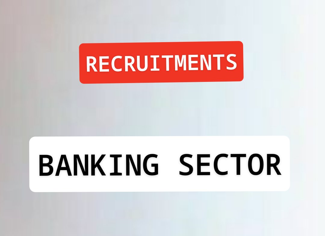Jobs banking sector