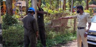 पोलीस अधिकार्यांच्या कार्य तत्परतेमुळे अनर्थ टळला Police hescom